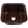 Pollock Copper 12" Single Bowl Undermount Kitchen Sink