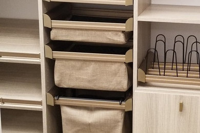fabric sliding drawers