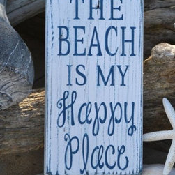 Handcrafted Beach House Decor Signs - Products