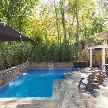 Custom Modified Rectangular Pool