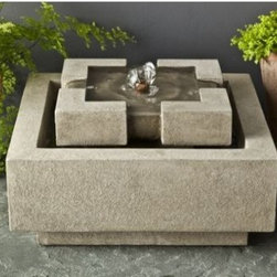 Campania Escala Mini Series Fountain - Outdoor Fountain And Pond Accessories