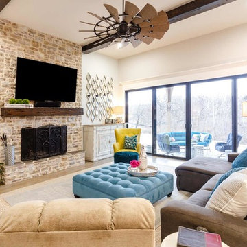 Rustic Glam New Construction
