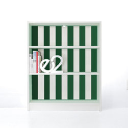 PANYL Emerald Thick Stripes for IKEA BILLY - Home Decor