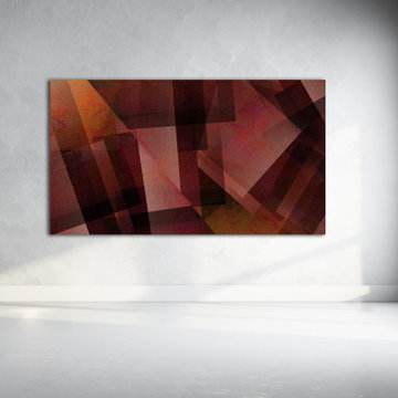 Horizontal Modern Abstract Art