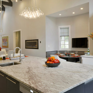 Spacious Contemporary Kitchen in New Jersey