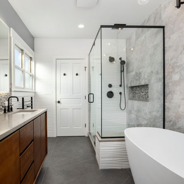 Refined Retreat: Evanston Master Bathroom Renovation