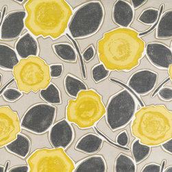 Beale Garden in Citrine - Fabric