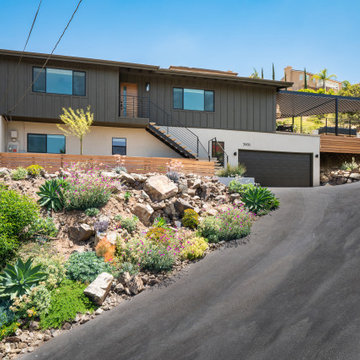 Mid century Outdoor Living Remodel