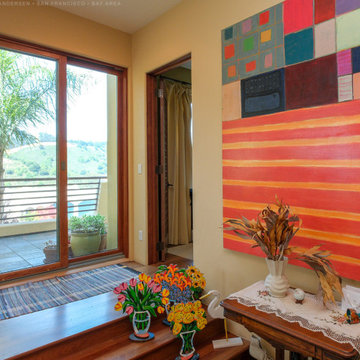 New Sliding Glass Door in Attractive Entryway - Renewal by Andersen San Francisc