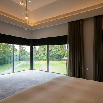 Master's Bedroom Inspiration - Electric Curtains and Blackout Blinds