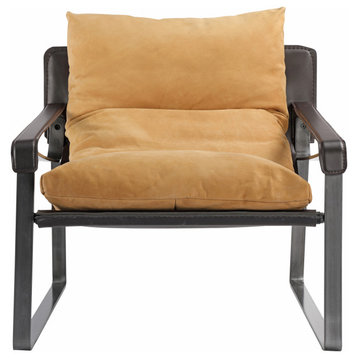 Connor Club Chair Sunbaked Tan Leather