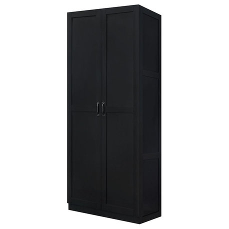 Hopkins Modern  Storage Closet 3.0, Black