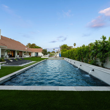 Modern Estate Chic Elegance with Pool, Play Space & Sculpted Landscape Arcadia
