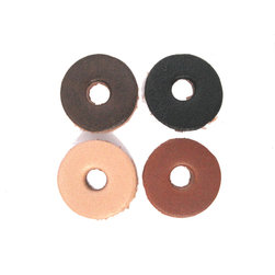 Walnut Studiolo - Leather Washers - Hardware