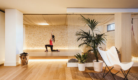 En detalle: 90 m² para hacer yoga en casa