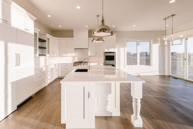 Inspiration for a contemporary kitchen remodel in Denver