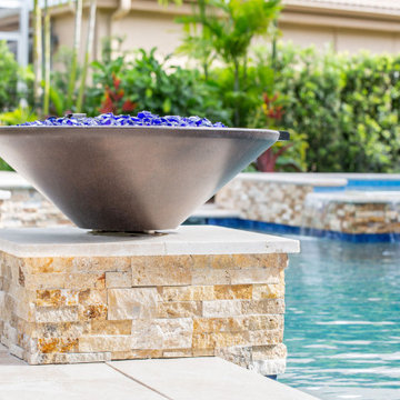 Corsica Pearl - Marble Pool Deck & Driveway / Rustic Blend V Enter title, c
