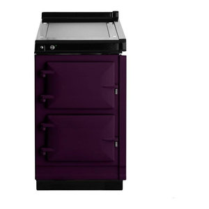 Aga Electric Hotcupboard With Warming Plate Top Pewter
