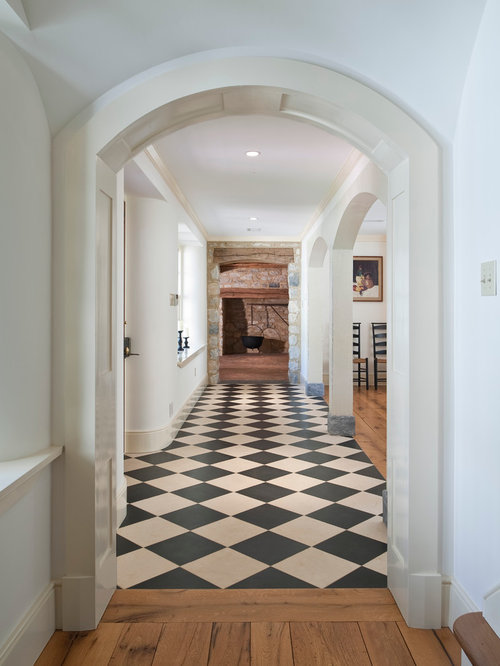 Black White Checker Floor Ideas, Pictures, Remodel and Decor