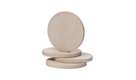 Sandstone Coasters, Natural Beige, Set Of 4