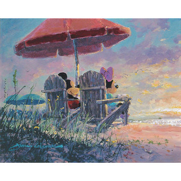 Disney Fine Art Our Sunset by James Coleman