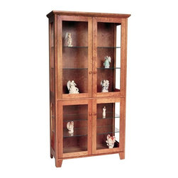 Classic Vermont Curio Cabinet - China Cabinets And Hutches