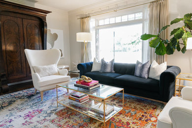 Example of a living room design in Other