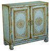 Hammary T73685-00 Hidden Treasures Accent Chest in Distressed Antiqued Blue
