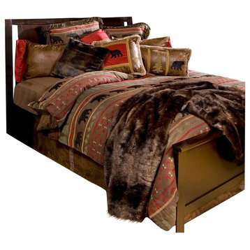 Bear Country Cabin Bedding Set, Queen