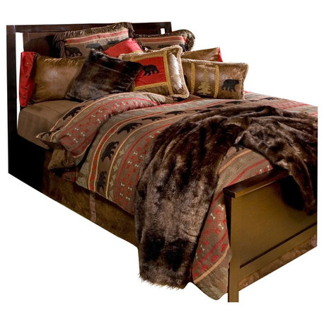 Bear Country Cabin Bedding Set, Queen