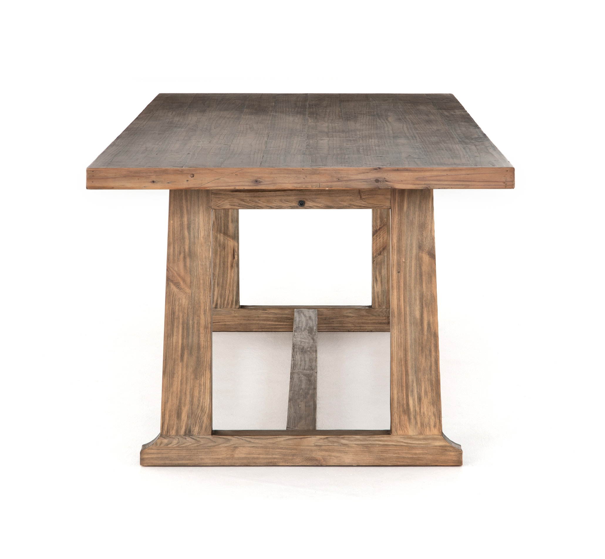 Otto Dining Table, 110", Honey Pine - Rustic - Dining Tables - by Four Hands | Houzz