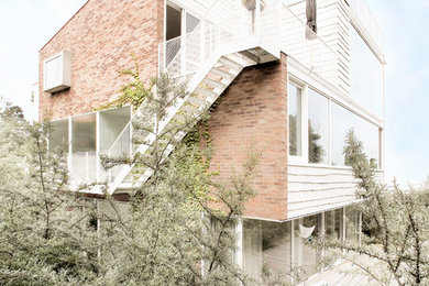 Modern exterior home idea in Other