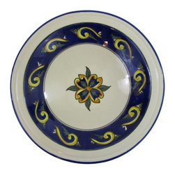 Le Souk Ceramique - Le Souk Ceramique Stoneware Small Serving Bowl, Riya - Serving And Salad Bowls