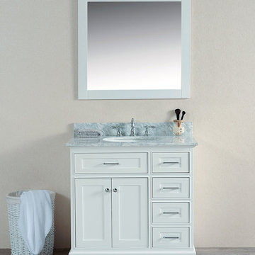 Moana 36" White Bathroom Vanity Ideabook