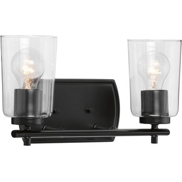 Adley Collection 2-Light Bath and Vanity, Black