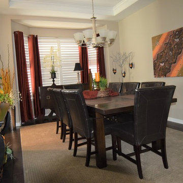 Saddle Rock Gold Club Window Treatments-After