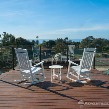 Rooftop Ipe Deck Overlooks Pacific Ocean