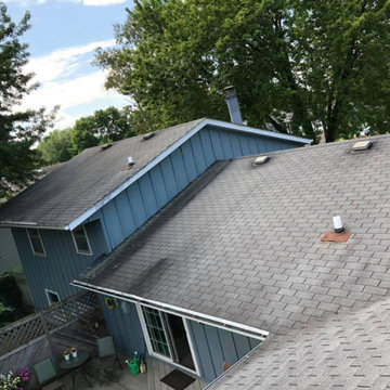 CertainTeed Landmark Driftwood shingles installed