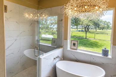 Inspiration for a bathroom remodel in Dallas