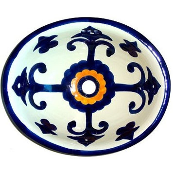 Valencia Talavera Ceramic Sink