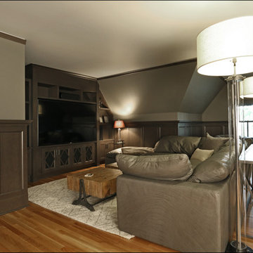 Irvington Home Theater Attic Remodel