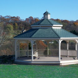 24' Vinyl Gazebo - Gazebos