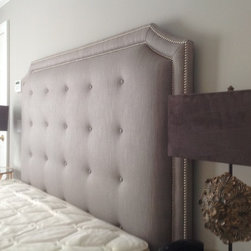 Custom Upholstered Organic Beds - Bed Frames