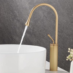 Novel And High-quality Antique Brass Basin Taps F0211AH - Bathroom Sink Faucets