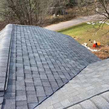 CertainTeed Landmark shingles installed in Pewter