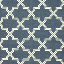 Denim rug