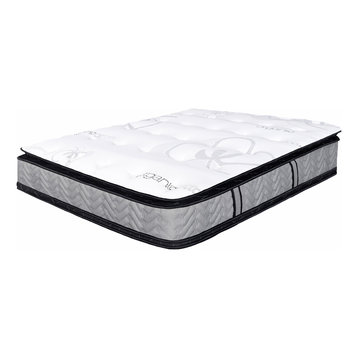 Orthopedic Mattress Organic 14" Plush Knife Edge Pillow-Top Double Sided, Queen