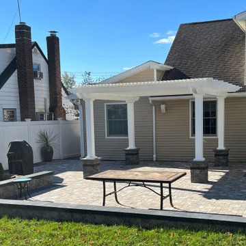 Stone Harbor Cambridge Paver Patio with Pavilion