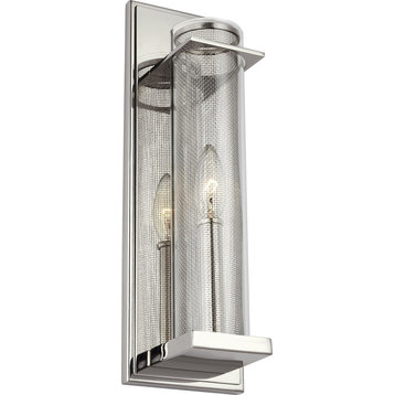 Silo 1 - Light Wall Sconce in Polished Nickel