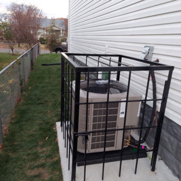 Security Cage for A/C equipment